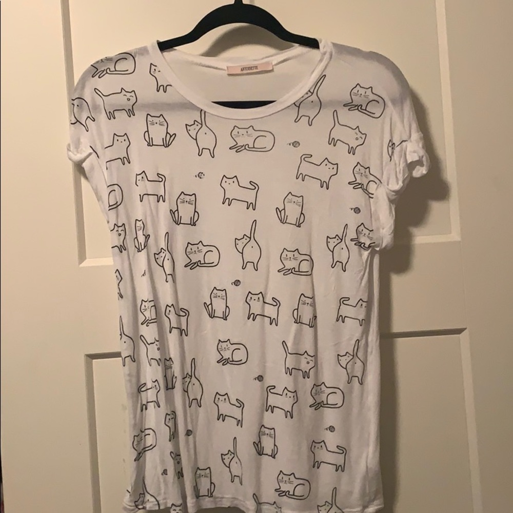 Soft and Stretchy Cat T Shirt